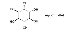 Chapter 4.SE, Problem 55AP, myo-Inositol, one of the isomers of 1,2,3,4,5,6-hexahydroxycyclohexane, acts as a growth factor in 