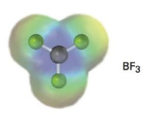 Chapter 6.4, Problem 5P, An electrostatic potential map of boron trifluoride is shown. Is BF3 likely to be a nucleophile or 