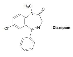 Chapter 7.2, Problem 3P, Diazepam, marketed as an antianxiety medication under the name Valium, has three rings, eight double 