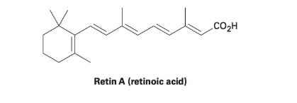 Chapter 7.SE, Problem 63AP, Retin A, or retinoic acid, is a medication commonly used to reduce wrinkles and treat severe acne. 