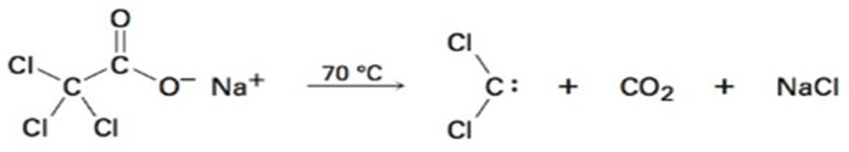 Chapter 8.SE, Problem 37MP, Dichlorocarbene can be generated by heating sodium trichloroacetate. Propose a mechanism for the 