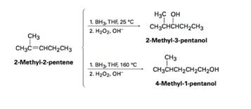 Hydroboration Of 2 Methyl 2 Pentene At 25a C Followed By Oxidation With Alkaline H 2 O 2 Yields 2 Methyl 3 Pentanol But Hydroboration At 160a C Followed By Oxidation Yields 4 Methyl L Pentanol Suggest A Mechanism Bartleby