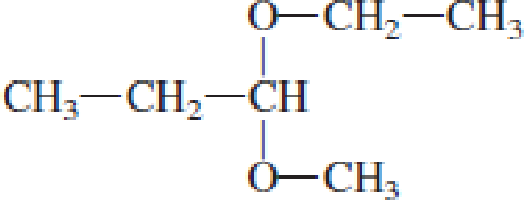 Chapter 4, Problem 4.100EP, Indicate whether each of the following compounds is an acetal. , example  1