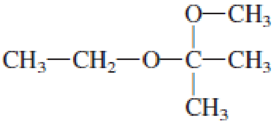 Chapter 4, Problem 4.100EP, Indicate whether each of the following compounds is an acetal. , example  2