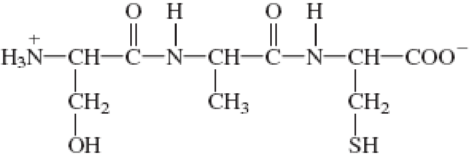 Chapter 9, Problem 9.63EP, With the help of Table 20-1, identify the amino acids contained in each of the following , example  1