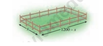 Chapter 3.1, Problem 63E, Fencing a Horse Corral Carol has 2400 ft of fencing to fence in a rectangular horse corral. (a) Find 