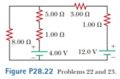 Chapter 28, Problem 28.22P, In Figure P28.22, show how to add just enough ammeters to measure every different current. Show how 