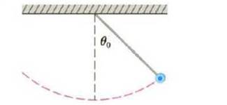 Chapter 7.7, Problem 42E, The figure shows a pendulum with length L that makes a maximum angle 0 with the vertical. Using 
