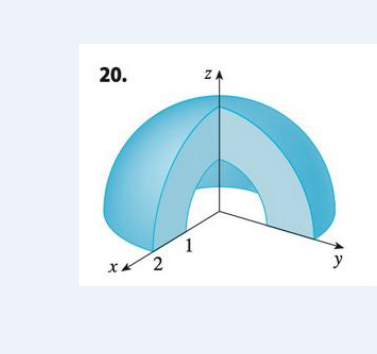 Set Up The Triple Integral Of An Arbitrary Of An Arbitrary Continuous Function F X Y Z In Cylindrical Or Spherical Coordinates Over The Solid Shown Bartleby