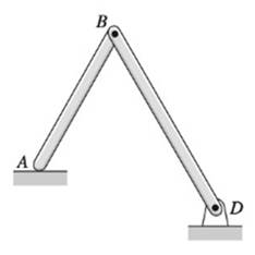 Chapter 10, Problem 10.20P, Locate the instant center of rotation of bar AB for each case shown. 