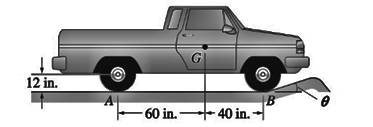 Chapter 7, Problem 7.11P, Solve Prob. 7.10 assuming that the pick-up truck has front-wheel drive. 
