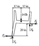 International Edition---engineering Mechanics: Statics, 4th Edition, Chapter 7, Problem 7.3P , additional homework tip  4