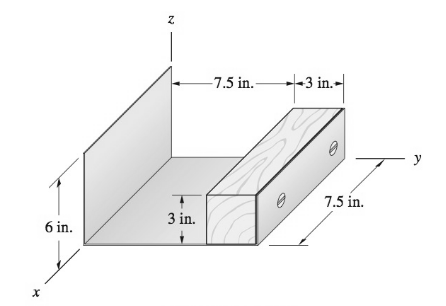 Chapter 8, Problem 8.92P, Small screws are used to fasten a piece of hardwood to the bracket that is formed from 