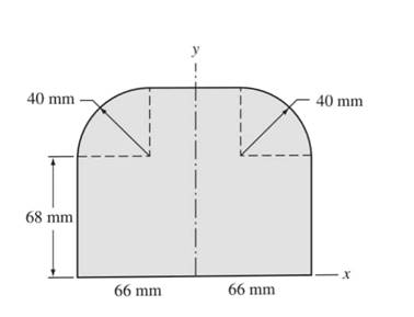 Chapter 9, Problem 9.18P, Compute Ix and Iy for the region shown. 