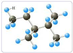 Chapter 23.2, Problem 23.1CC, In the model shown here, C atoms are black and H atoms are light blue. a Write the molecular 