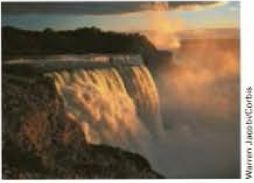 Chapter 6, Problem 6.97QP, Niagara Falls has a height of 167 ft (American Falls). What is the potential energy in joules of 
