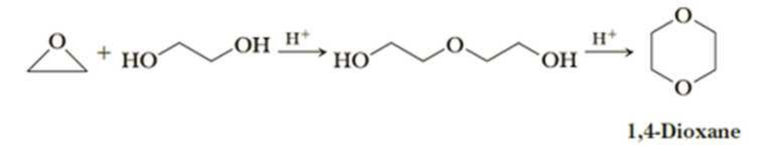 Chapter 11, Problem 11.21P, Ethylene oxide is the starting material for the synthesis of 1,4-dioxane. Propose a mechanism for 