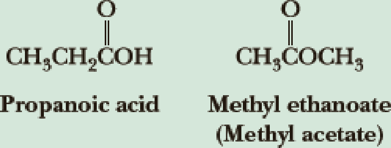 Propanoic Acid And Methyl Ethanoate Are Constitutional Isomers Show propanoic-acid-and-methyl-ethanoate-are-constitutional-isomers-show