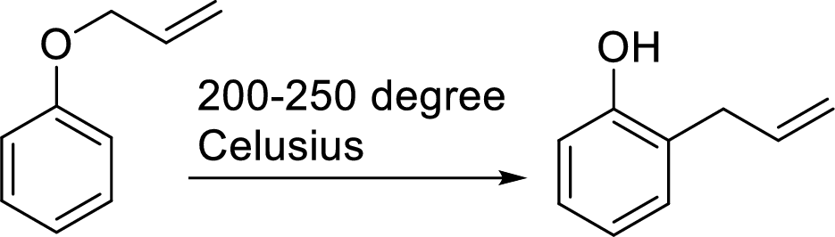 claisen-rearrangement-of-an-allyl-phenyl-ether-with-substituent-groups