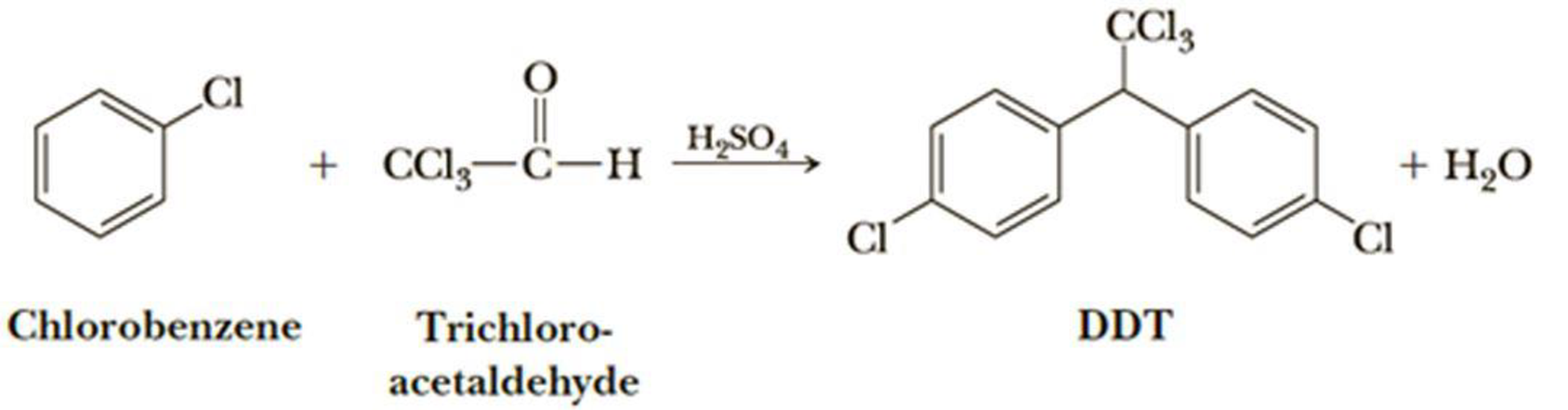 SOLVED: Please provide the structure of the alkyl halide known as DDT and  provide its name (IUPAC). Also address why it was banned from use in the  USA as a pesticide: If