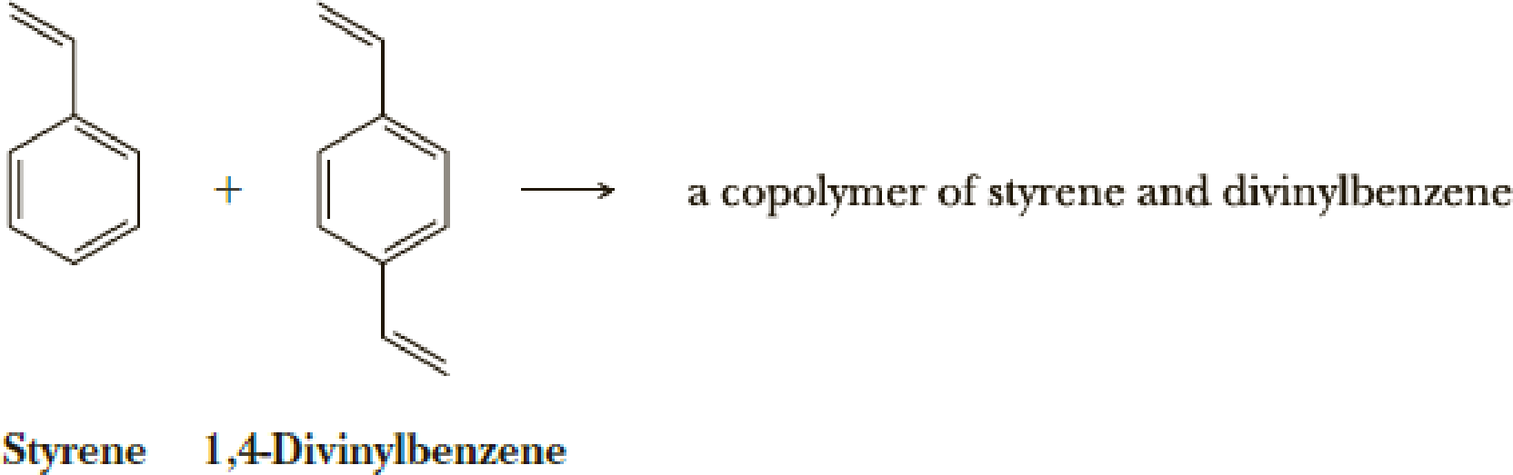 Chapter 29, Problem 29.34P, Radical polymerization of styrene gives a linear polymer. Radical polymerization of a mixture of 