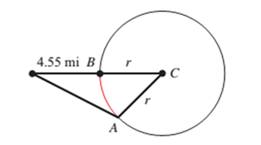 Chapter 7, Problem 17CT, Arc Length Suppose Figure 1 is an exaggerated diagram of a plane flying above Earth. When the plane 