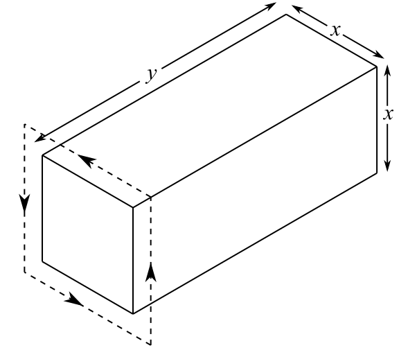 Maximum Volume A rectangular package to be sent by a postal service can ...