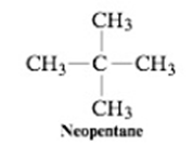 Chapter 10, Problem 112AE, Consider the following formulas for n-pentane and neopentane: CH3CH2CH2CH2CH3 -Pentane Both 