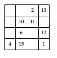 Use deductive reasoning to determine the missing numbers in each magic ...