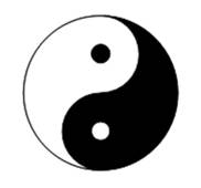 Chapter 7.1, Problem 1EE, Draw the yin-and-yang symbol shown at the right. Hint: This symbol consists of multiple circles, 