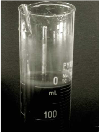 Chapter 2, Problem 2.14P, A hydrometer test has the following result: Gs = 2.65, temperature of water = 26 C, and L = 10.4 cm 