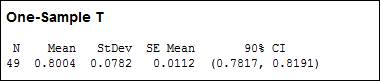 PRACTICE OF STATISTICS F/AP EXAM, Chapter 8.3, Problem 72E 