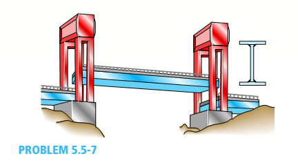 Chapter 5, Problem 5.5.7P, Each girder of the lift bridge (sec figure) is 180 ft long and simply supported at the ends. The 