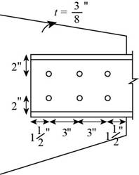 Bundle: Steel Design, Loose-leaf Version, 6th + Mindtap Engineering, 1 Term (6 Months) Printed Access Card, Chapter 3, Problem 3.5.4P 