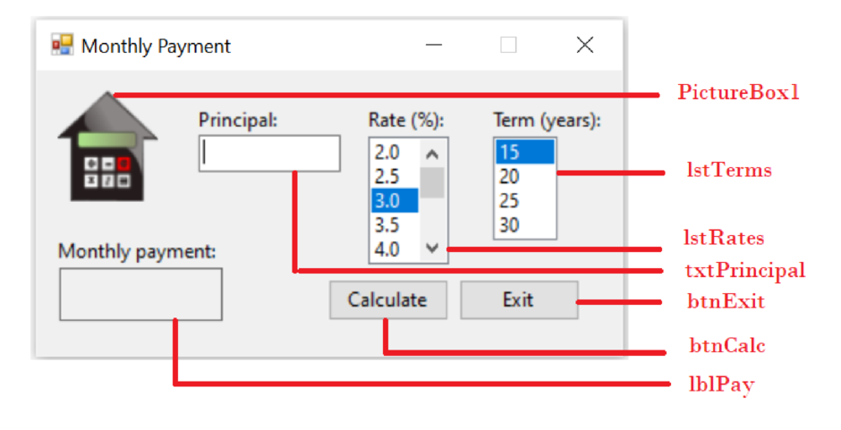 Programming with Microsoft Visual Basic 2017, Chapter 5, Problem 10E 