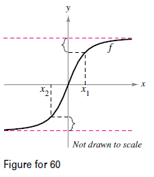 Chapter 3.5, Problem 60E, Using the Definition of Limits at Infinity The graph of f(x)=6xx2+2 is shown (see figure). (a) Find 