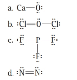 What Is Wrong With Each Lewis Structure Fix The Problem And Write A Correct Lewis Structure Bartleby