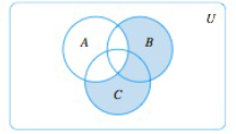 Chapter 6.1, Problem 28E, In Exercise 27-28, write an expression describing the shaded portions of the Venn diagram. a. b. c. , example  3
