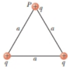 Chapter 22, Problem 23P, Three equal positive charges q are at the corners of an equilateral triangle of side a as shown in 