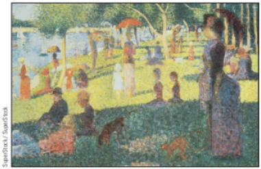 Chapter 38, Problem 38.23P, Impressionist painter Georges Seurat created paintings with an enormous number of dots of pure 