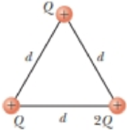 Chapter 24, Problem 7P, Three positive charges are located at the corners of an equilateral triangle as in Figure P24.7. 