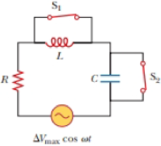 Review. In the circuit shown in Figure P32.44, assume all parameters