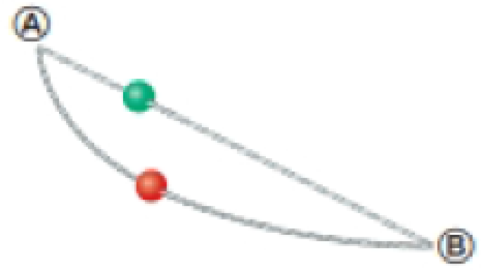 Chapter 8, Problem 20P, As shown in Figure P8.10, a green bead of mass 25 g slides along a straight wire. The length of the 