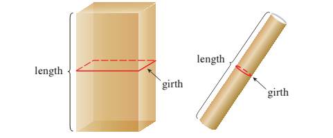 Chapter 4.7, Problem 24E, Refer to Exercise 23. Find the dimensions of the cylindrical mailing tube of greatest volume that 