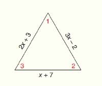 Chapter 1.CR, Problem 31CR, The sum of the measures of all three angles of the triangle in Review Exercise 30 is 180. If the sum 