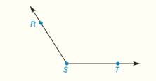 Chapter 1.CT, Problem 18CT, Construct the angle bisector of obtuse angle RST. 
