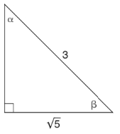Chapter 11.1, Problem 4E, In Exercises 1 to 6, find sin and sin for the triangle shown. 