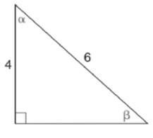 Chapter 11.3, Problem 3E, In Exercises 1 to 4, find tan  and tan  for each triangle. 