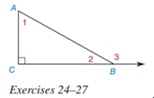 Chapter 2.4, Problem 25E, In Exercises 25 to 27 , see the figure for exercise 24. Given: m1=x, m2=y, m3=3x Prove: x and y 