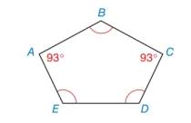 Chapter 2.5, Problem 4E, In pentagon ABCDE with BDE, find the measure of interior angle D. 